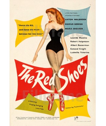 THE RED SHOES FILM Rcuf-POSTER/REPRODUCTION d1 AFFICHE VINTAGE 2023