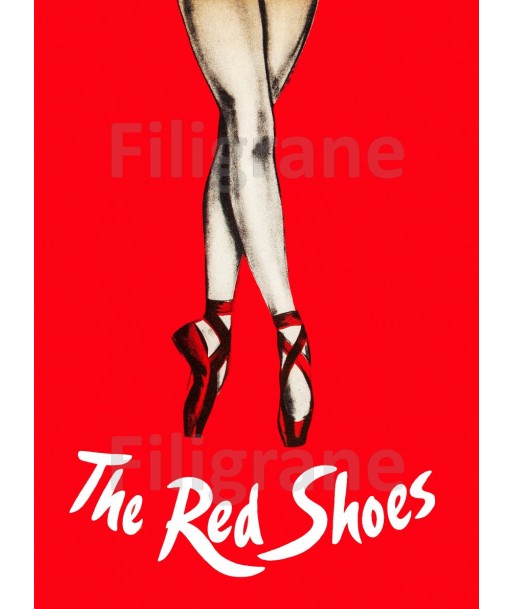 THE RED SHOES FILM Roer-POSTER/REPRODUCTION d1 AFFICHE VINTAGE livraison et retour toujours gratuits