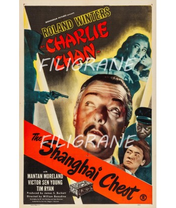 THE SHANGHAÏ CHEST FILM Rrpk-POSTER/REPRODUCTION d1 AFFICHE VINTAGE votre