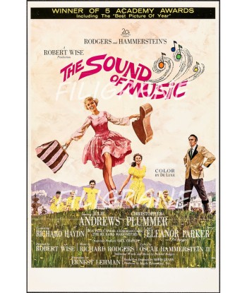 THE SOUND of MUSIC FILM Rqlr-POSTER/REPRODUCTION d1 AFFICHE VINTAGE soldes