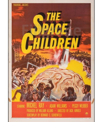 THE SPACE CHILDREN FILM Rket-POSTER/REPRODUCTION d1 AFFICHE VINTAGE Paris Déstockage Promo