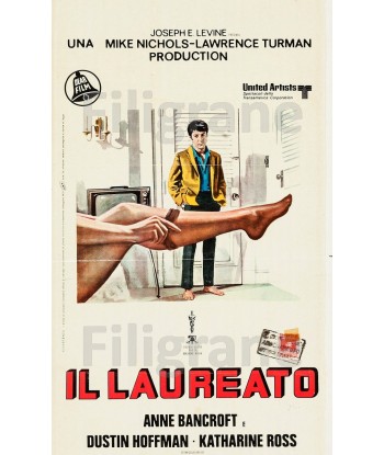 IL LAUREATO FILM Rpbu-POSTER/REPRODUCTION d1 AFFICHE VINTAGE Paris Déstockage Promo