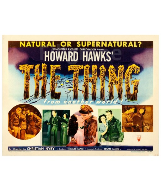 THE THING FILM Rhio-POSTER/REPRODUCTION d1 AFFICHE VINTAGE Faites des économies