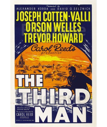 THE THIRD MAN FILM Rurg-POSTER/REPRODUCTION d1 AFFICHE VINTAGE Venez acheter