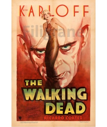 THE WALKING DEAD FILM Rmur-POSTER/REPRODUCTION d1 AFFICHE VINTAGE pas cher 