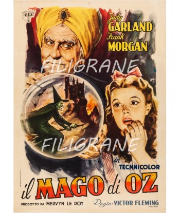 IL MAGO di OZ FILM Rvdm-POSTER/REPRODUCTION d1 AFFICHE VINTAGE la livraison gratuite