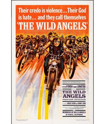 THE WILD ANGELS FILM Ryql-POSTER/REPRODUCTION d1 AFFICHE VINTAGE Voir les baskets