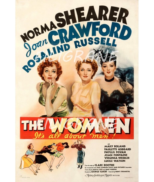 THE WOMAN FILM Roti-POSTER/REPRODUCTION d1 AFFICHE VINTAGE pour bénéficier 