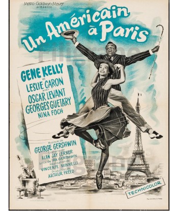 UN AMERICAIN à PARIS FILM Rxcp-POSTER/REPRODUCTION d1 AFFICHE VINTAGE Economisez 