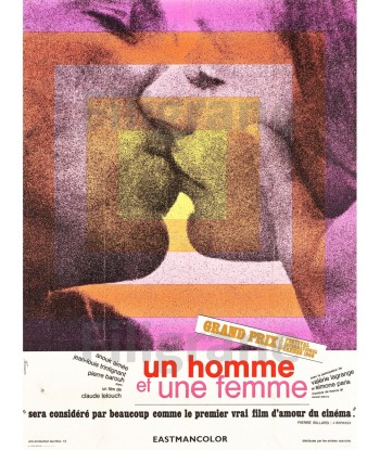 Un HOMME et une FEMME FILM Rhga-POSTER/REPRODUCTION d1 AFFICHE VINTAGE Amélioration de cerveau avec