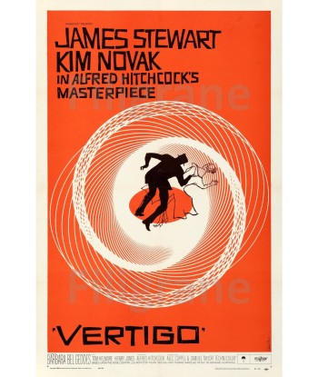 VERTIGO FILM Rozd-POSTER/REPRODUCTION d1 AFFICHE VINTAGE sur le site 