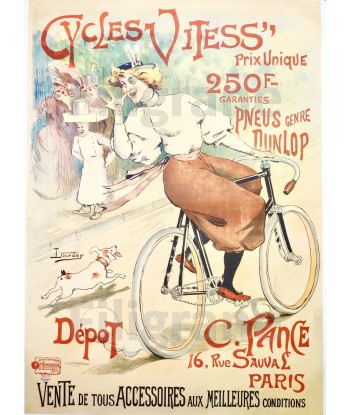 VITESS VéLO/CYCLES Rbvq-POSTER/REPRODUCTION d1 AFFICHE VINTAGE 2 - 3 jours ouvrés.