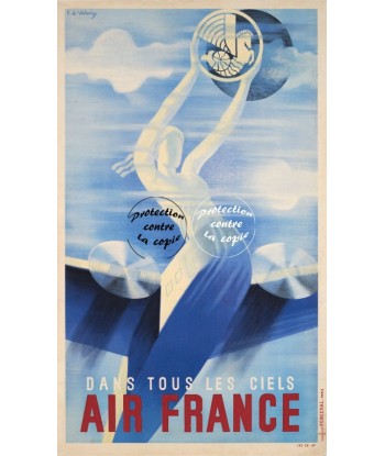 AIRLINES AVION Rltz-POSTER/REPRODUCTION d1 AFFICHE VINTAGE le des métaux précieux