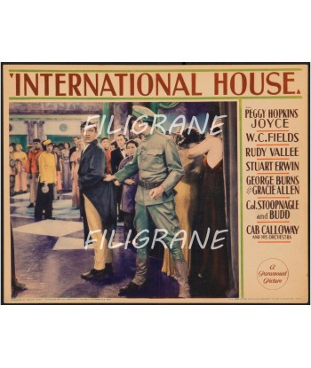 INTERNATIONAL HOUSE FILM Rvqp-POSTER/REPRODUCTION d1 AFFICHE VINTAGE des créatures d'habitude