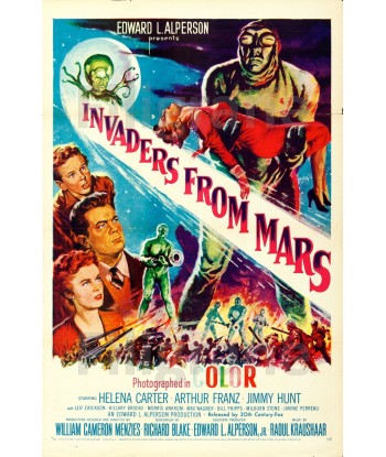 INVADERS from MARS FILM Rpau-POSTER/REPRODUCTION d1 AFFICHE VINTAGE Découvrez la collection