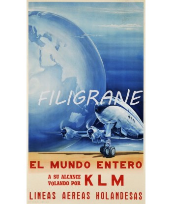 AIRLINES HOLANDESAS Rfxx-POSTER/REPRODUCTION d1 AFFICHE VINTAGE suggérées chez