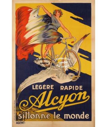 ALCYON VéLO/CYCLES Rkaw-POSTER/REPRODUCTION d1 AFFICHE VINTAGE de pas cher