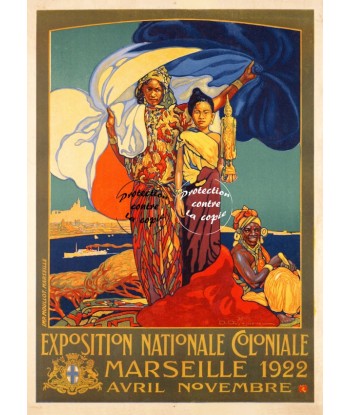 EXPO COLONIALE 1922 Rvcy-POSTER/REPRODUCTION d1 AFFICHE VINTAGE Découvrez la collection