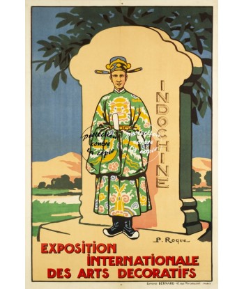 EXPO INDOCHINE ARTS DéCO Rijl-POSTER/REPRODUCTION d1 AFFICHE VINTAGE meilleur choix