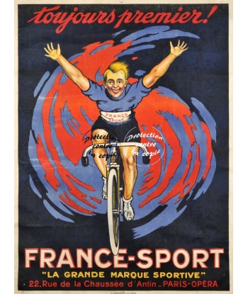 FRANCE SPORT VéLO/CYCLES Rfbgu-POSTER/REPRODUCTION d1 AFFICHE VINTAGE online