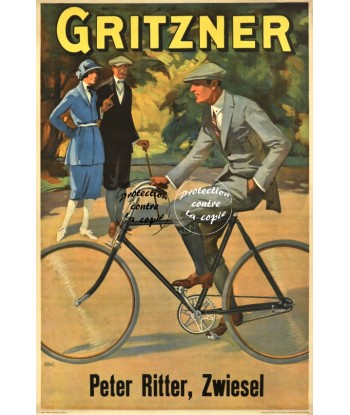 GRITZNER VéLO/CYCLES Rvep-POSTER/REPRODUCTION d1 AFFICHE VINTAGE de pas cher