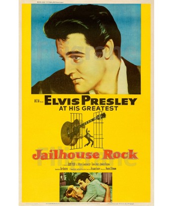 JAILHOUSE ROCK FILM Rhna-POSTER/REPRODUCTION d1 AFFICHE VINTAGE Venez découvrir notre 