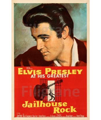 JAILHOUSE ROCK FILM Ruqm-POSTER/REPRODUCTION d1 AFFICHE VINTAGE Jusqu'à 80% De Réduction