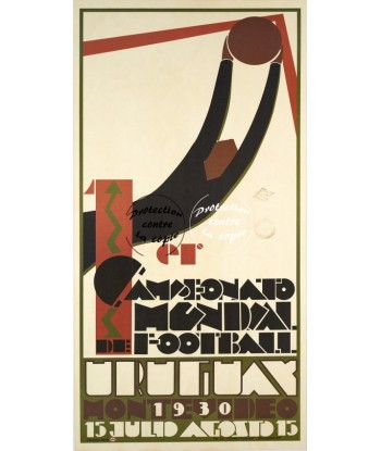 MUNDIAL FOOT URUGUAY 1930 Rfeml-POSTER/REPRODUCTION d1 AFFICHE VINTAGE pas cher chine