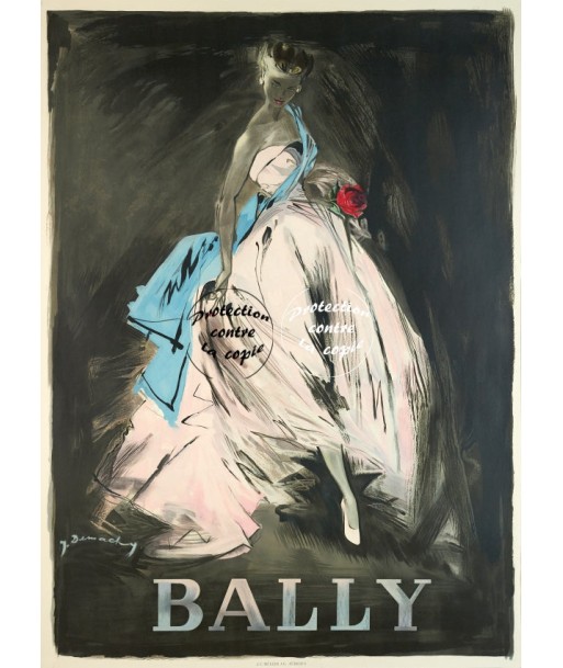 PUB BALLY Rffqa-POSTER/REPRODUCTION d1 AFFICHE VINTAGE chez Cornerstreet bien 