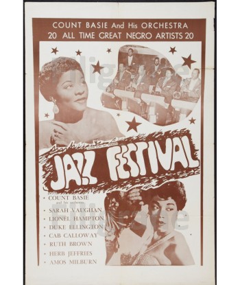 JAZZ FESTIVAL  Runh-POSTER/REPRODUCTION d1 AFFICHE VINTAGE Faites des économies