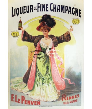 PUB F.LE PENVEN LIQUEUR Riwa-POSTER/REPRODUCTION d1 AFFICHE VINTAGE shop