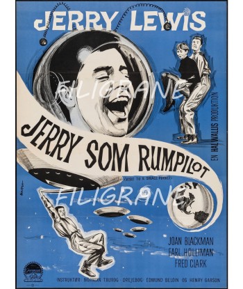 JERRY SOM RUMPILOT FILM Rpsk-POSTER/REPRODUCTION d1 AFFICHE VINTAGE Les êtres humains sont 