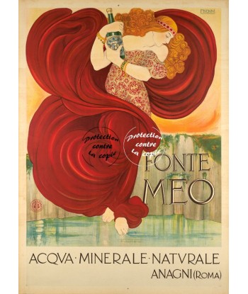 PUB FONTE MEO ACQUA Rghh-POSTER/REPRODUCTION d1 AFFICHE VINTAGE Voir les baskets