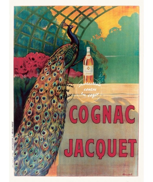 PUB JACQUET COGNAC Rfybi-POSTER/REPRODUCTION d1 AFFICHE VINTAGE le concept de la Pate a emporter 