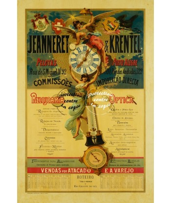 PUB JEANNERET KRENTEL Rffxg-POSTER/REPRODUCTION d1 AFFICHE VINTAGE 2024