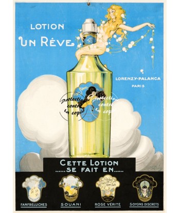 PUB LORENZY PALANCA PARFUM Rfnqz-POSTER/REPRODUCTION d1 AFFICHE VINTAGE plus qu'un jeu 