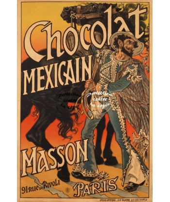 PUB MASSON CHOCOLAT Rxrx-POSTER/REPRODUCTION d1 AFFICHE VINTAGE Véritable concentré