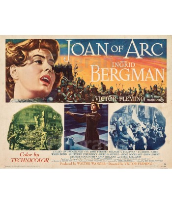 JOAN of ARC FILM Rqdx-POSTER/REPRODUCTION d1 AFFICHE VINTAGE les ligaments