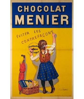 PUB MENIER CHOCOLAT Rfpuj-POSTER/REPRODUCTION d1 AFFICHE VINTAGE 50% de réduction en Octobre 2024