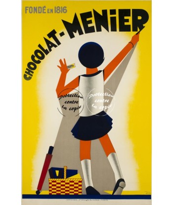 PUB MENIER CHOCOLAT Rfqlu-POSTER/REPRODUCTION d1 AFFICHE VINTAGE livraison et retour toujours gratuits