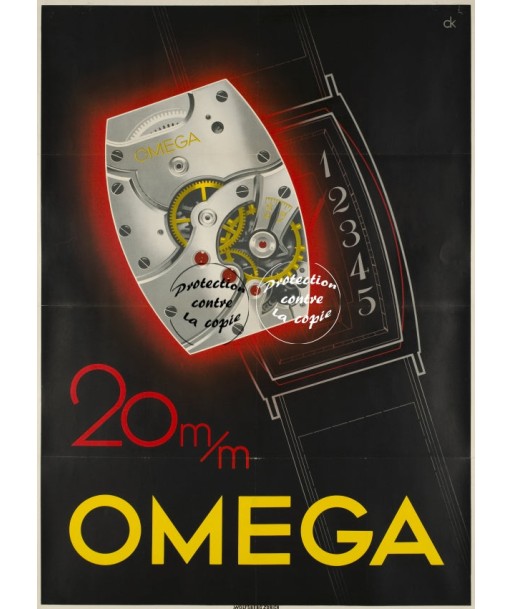 PUB OméGA MONTRE Rfkdy-POSTER/REPRODUCTION d1 AFFICHE VINTAGE paiement sécurisé