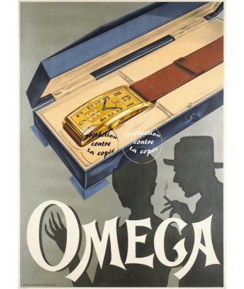 PUB OméGA MONTRE Rfwsm-POSTER/REPRODUCTION d1 AFFICHE VINTAGE Comment ça marche