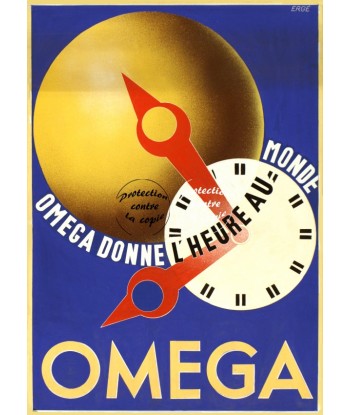 PUB OméGA MONTRE Rfzwv-POSTER/REPRODUCTION d1 AFFICHE VINTAGE votre restaurant rapide dans 