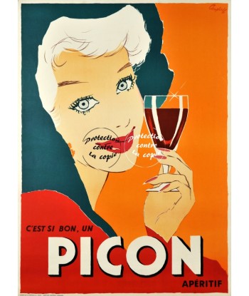 PUB PICON ApéRITIF Rfnqz-POSTER/REPRODUCTION d1 AFFICHE VINTAGE destockage