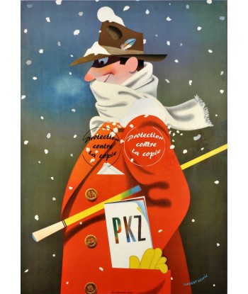 PUB PKZ MODE Rfoea-POSTER/REPRODUCTION d1 AFFICHE VINTAGE pas chere