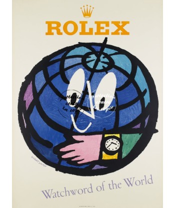 PUB ROLEX MONTRE Rfjqe-POSTER/REPRODUCTION d1 AFFICHE VINTAGE de France