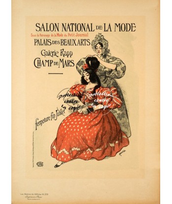 PUB SALON MODE Rffax-POSTER/REPRODUCTION d1 AFFICHE VINTAGE soldes