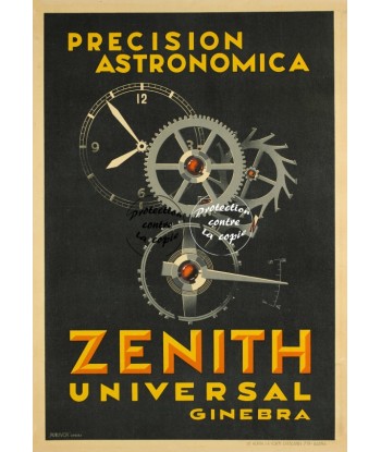 PUB ZENITH ASTRONOMICA Rfdqu-POSTER/REPRODUCTION d1 AFFICHE VINTAGE vous aussi creer 