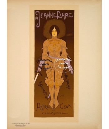 SPECTACLE JEANNE D'ARC Rfzmv-POSTER/REPRODUCTION d1 AFFICHE VINTAGE Voir les baskets