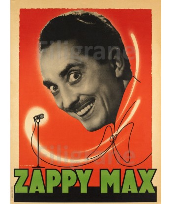 SPECTACLE ZAPPY MAX Rrfs-POSTER/REPRODUCTION d1 AFFICHE VINTAGE la chaussure